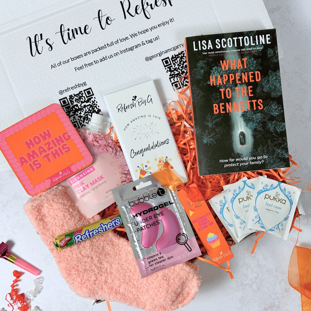 Congratulations Gift Box with Lisa Scottoline Book - Refresh By G