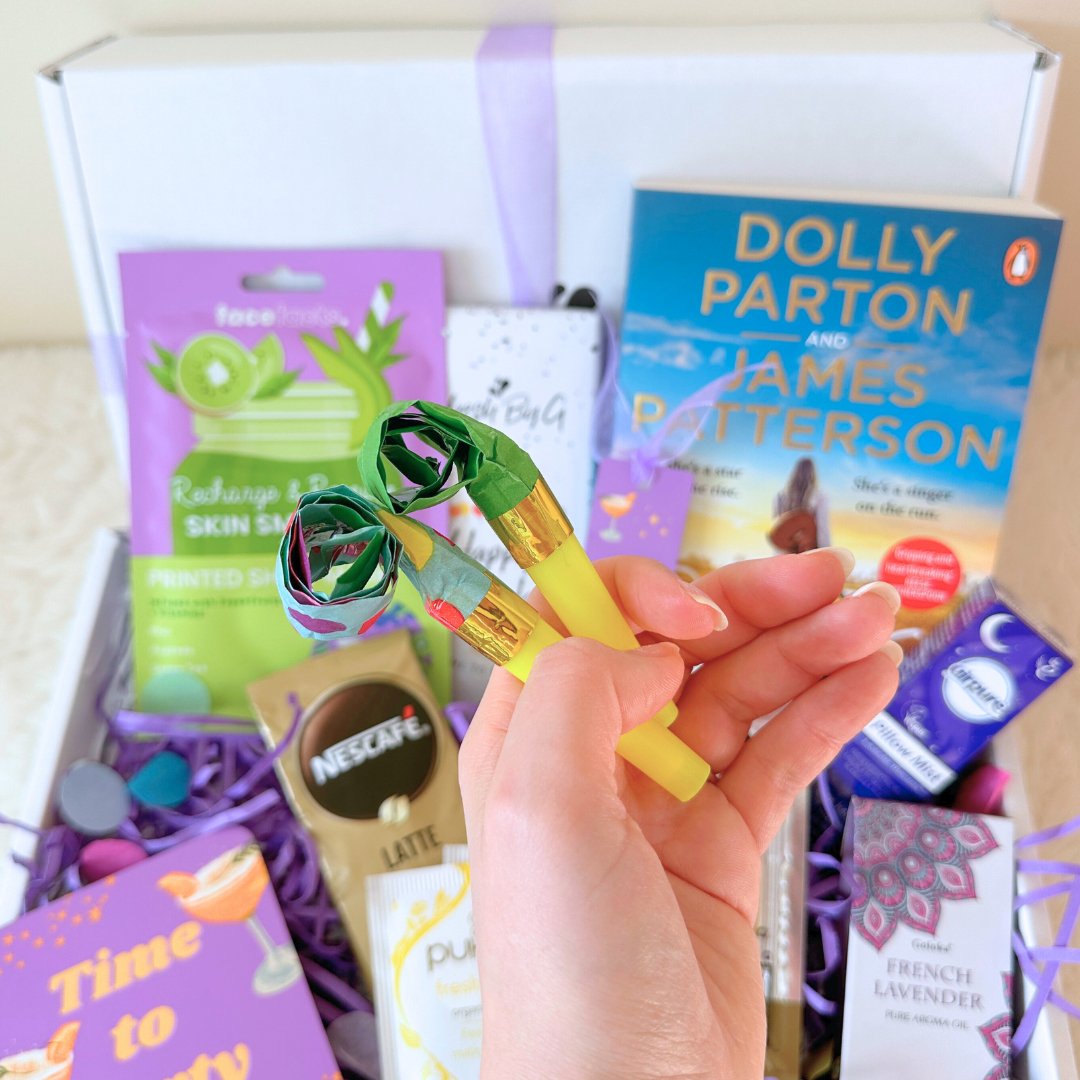 Happy Birthday Self Care Gift Box with Hannah Grace Book - Refresh By G