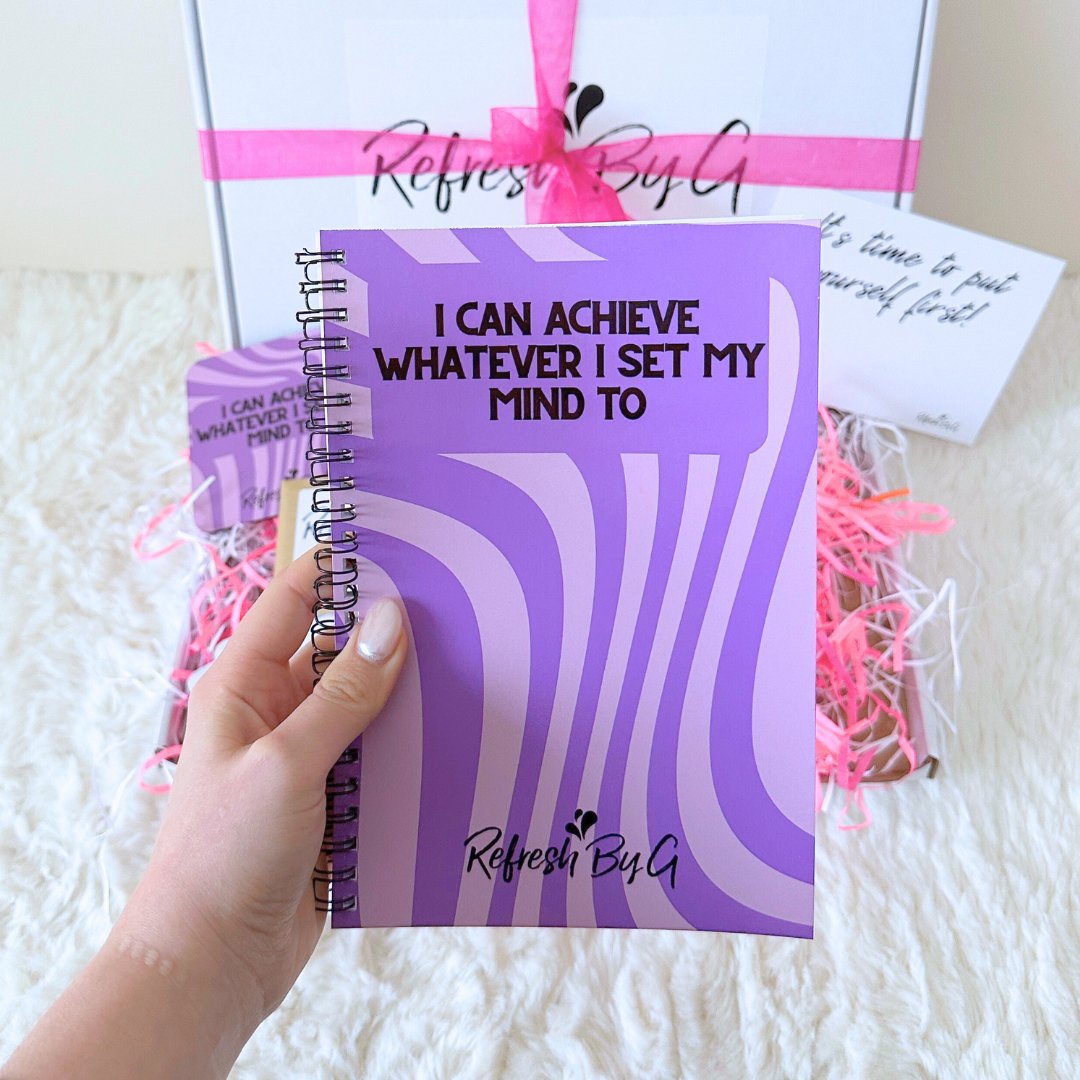 Journal and Affirmation Kit for Her - Refresh By G