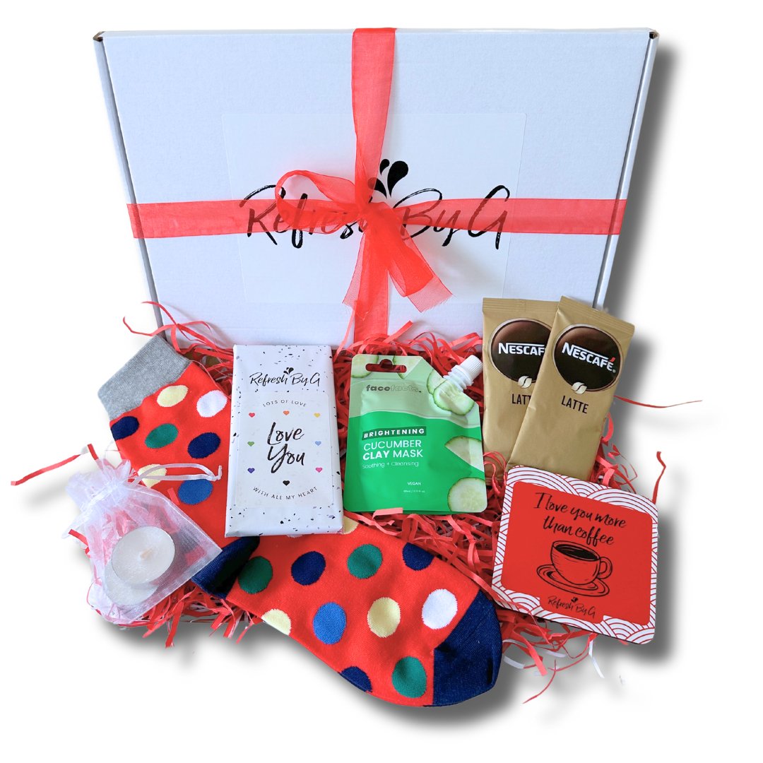 Letterbox Friendly Partner Self Care Gift Box - Refresh By G