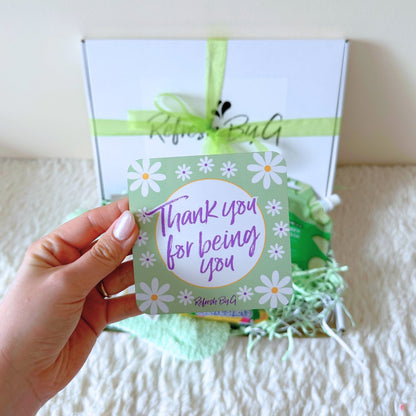Letterbox Friendly Thank You Self Care Gift Box - Refresh By G