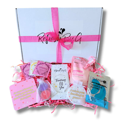 Letterbox Friendly Thinking Of You Self Care Gift Box - Refresh By G