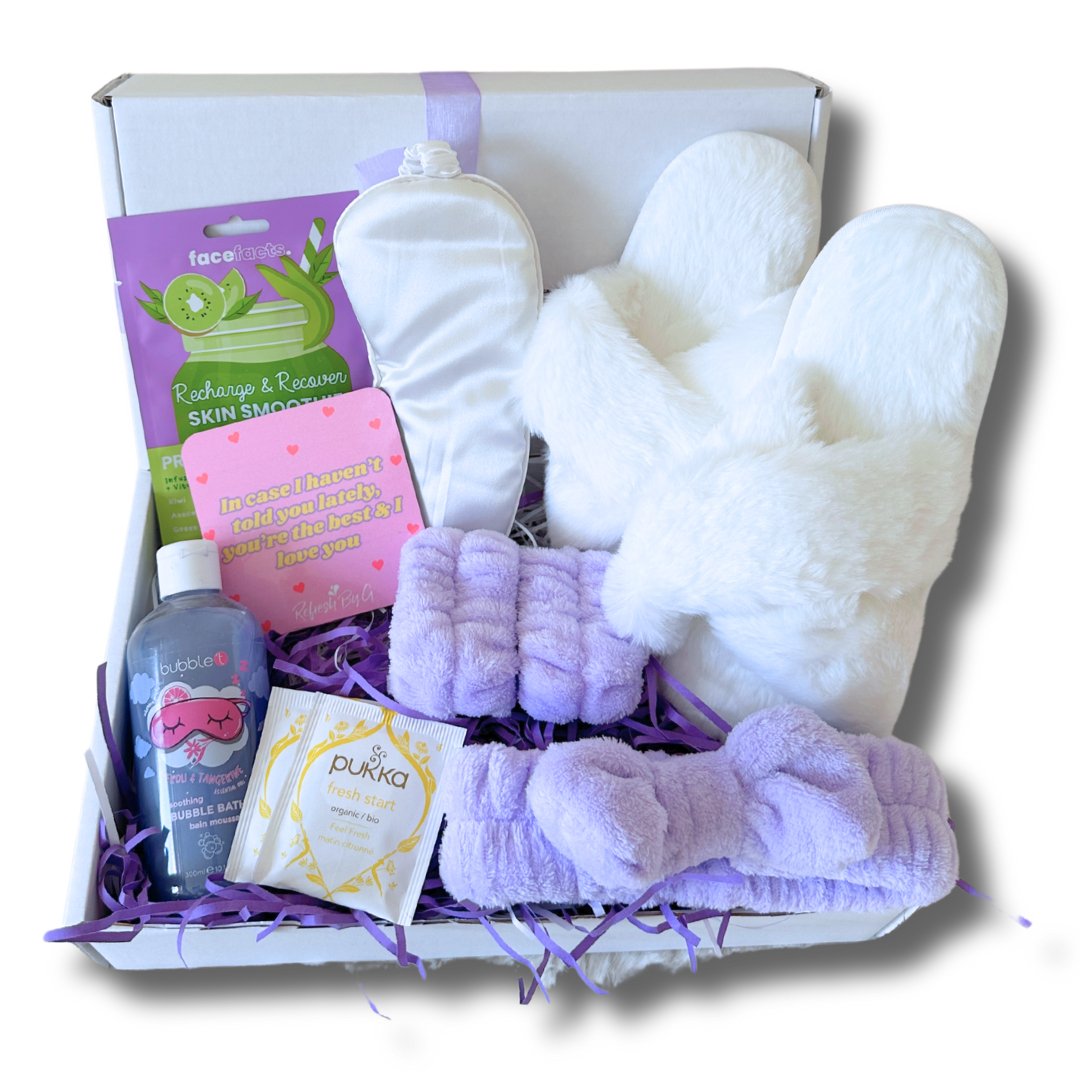 Pamper Package Gift Box With Thinking Of You - Refresh By G