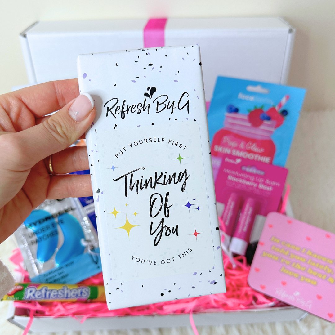 Thinking Of You Gift Box with Alex Michaelides Book - Refresh By G