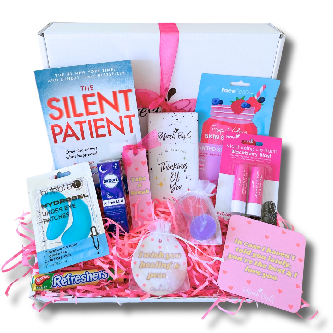 Thinking Of You Gift Box with Alex Michaelides Book - Refresh By G