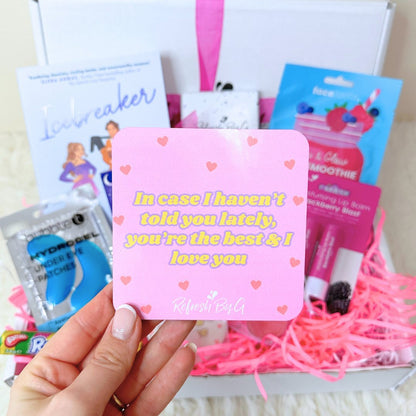 Thinking Of You Gift Box with Lucy Score Book - Refresh By G