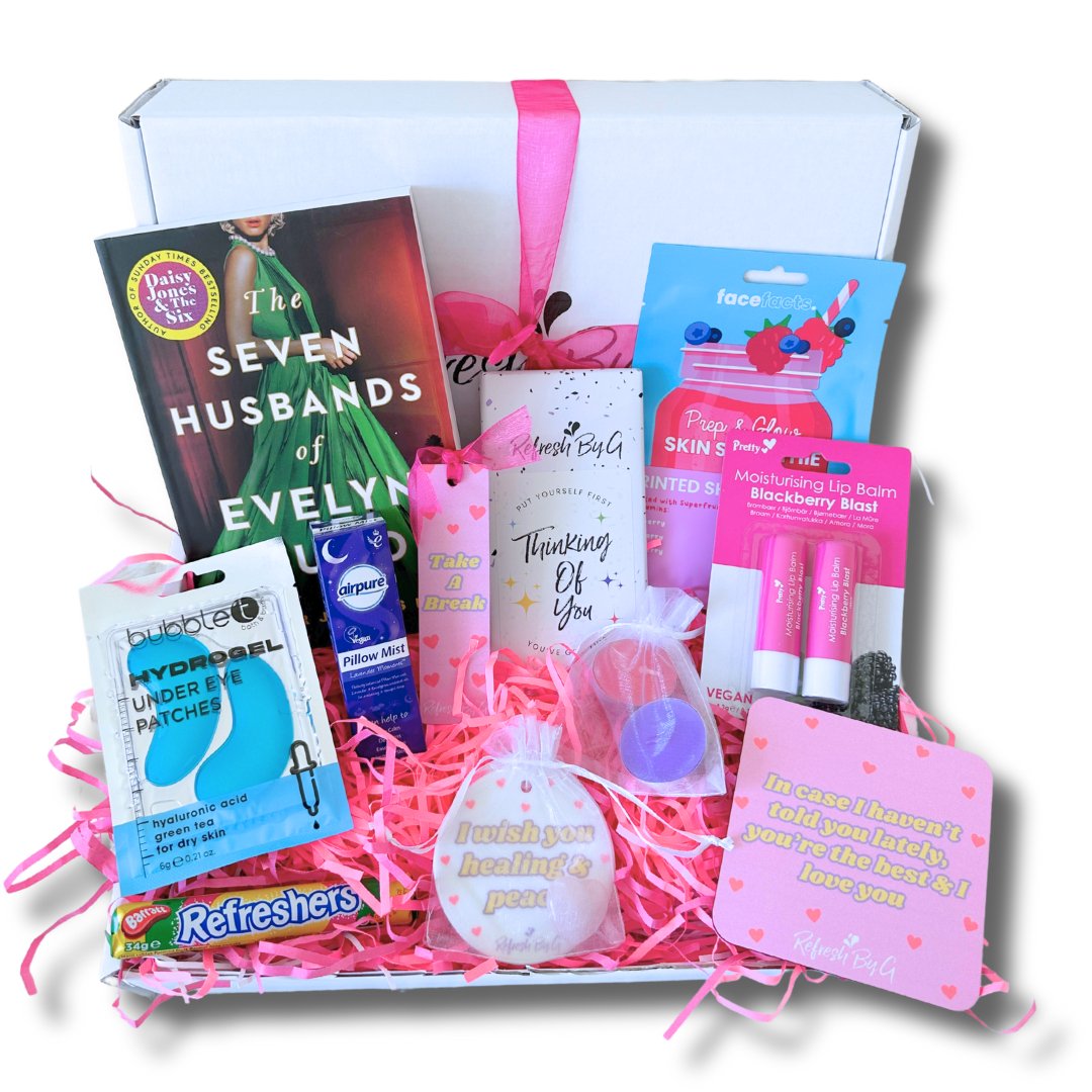 Thinking Of You Gift Box with Taylor Jenkins Reid Book - Refresh By G